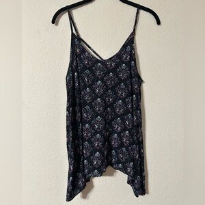 Mossimo Supply Co. Black and Purple Camisole